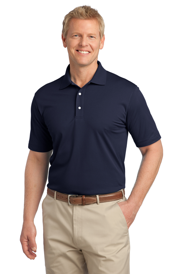 Queensboro Embroidered Men's Luxury Hybrid Jersey Polo